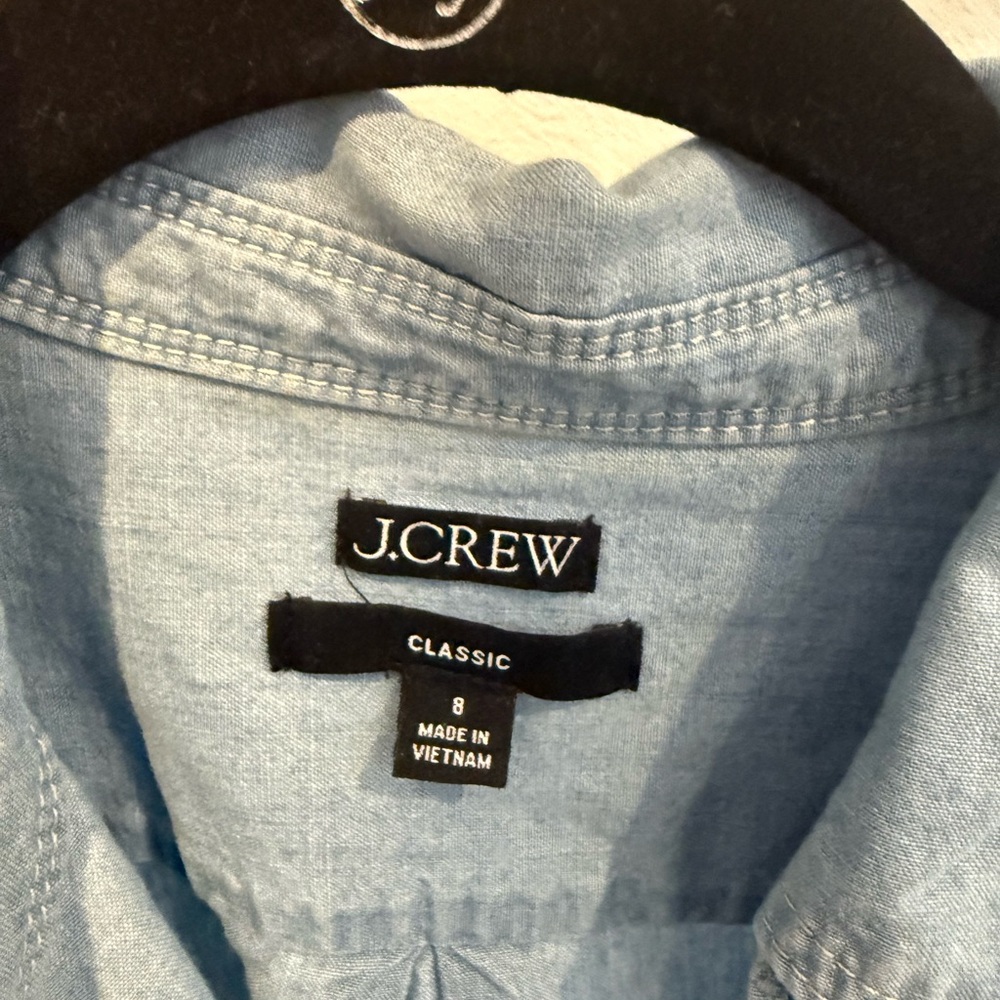 J. Crew Light Blue Classic Shirt